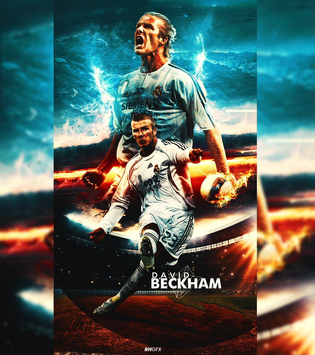 RHGFX Beckham. Wallpaper #beckham #legend