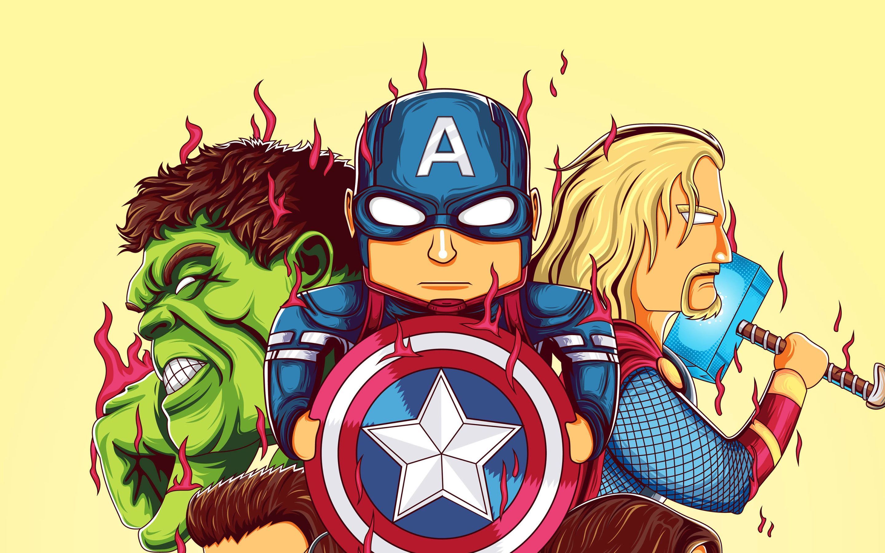 Little Avengers Wallpapers.
