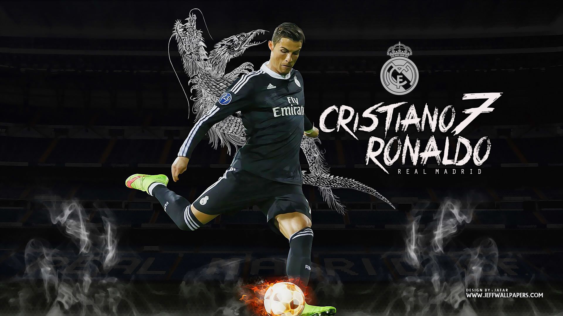 Free download Cristiano Ronaldo Real Madrid wallpaper by Jafarjeef Cristiano [1920x1080] for your Desktop, Mobile & Tablet. Explore Cristiano Ronaldo Wallpaper Real Madrid. Atletico Madrid Wallpaper, CR7 Wallpaper