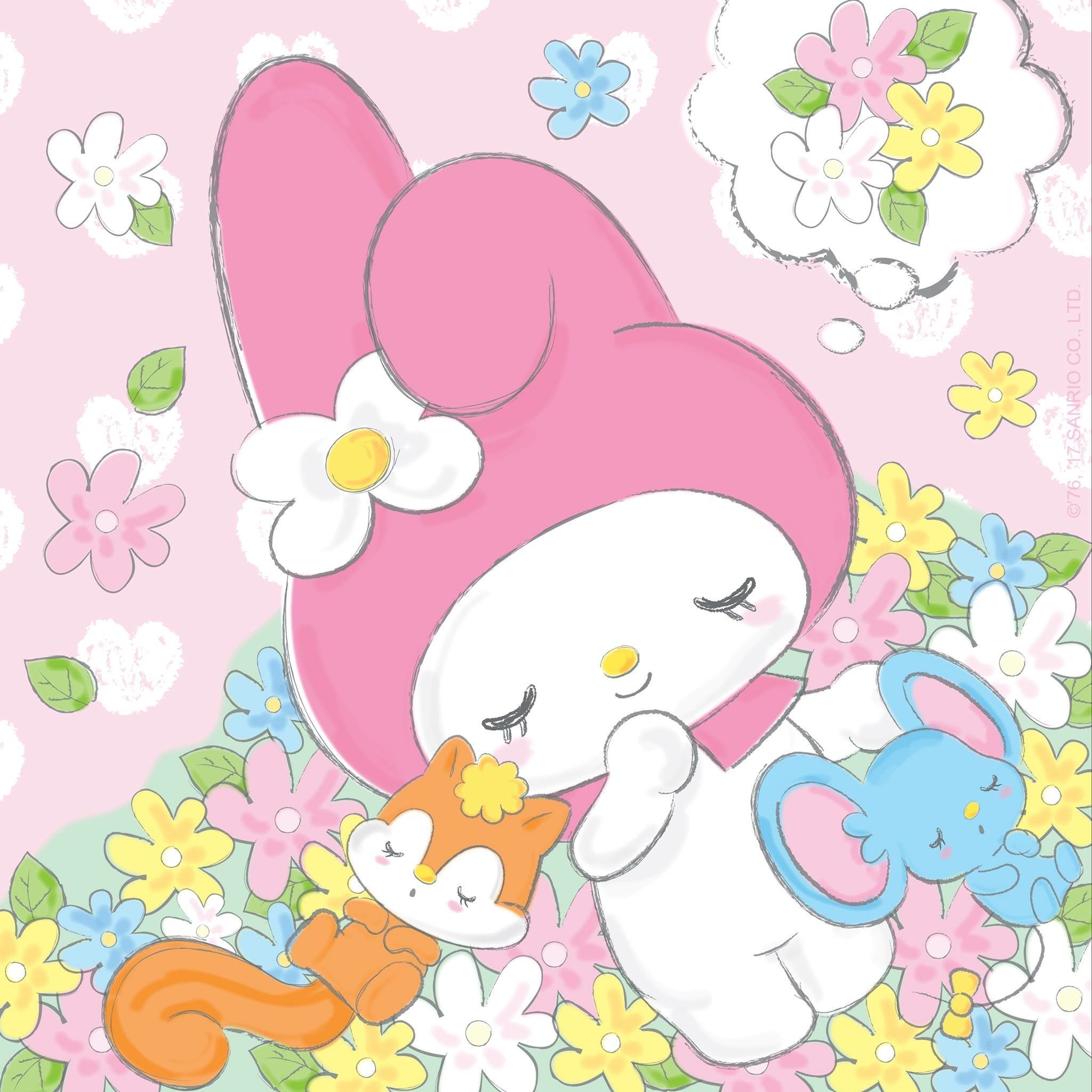 My Melody Spring Wallpapers - Wallpaper Cave