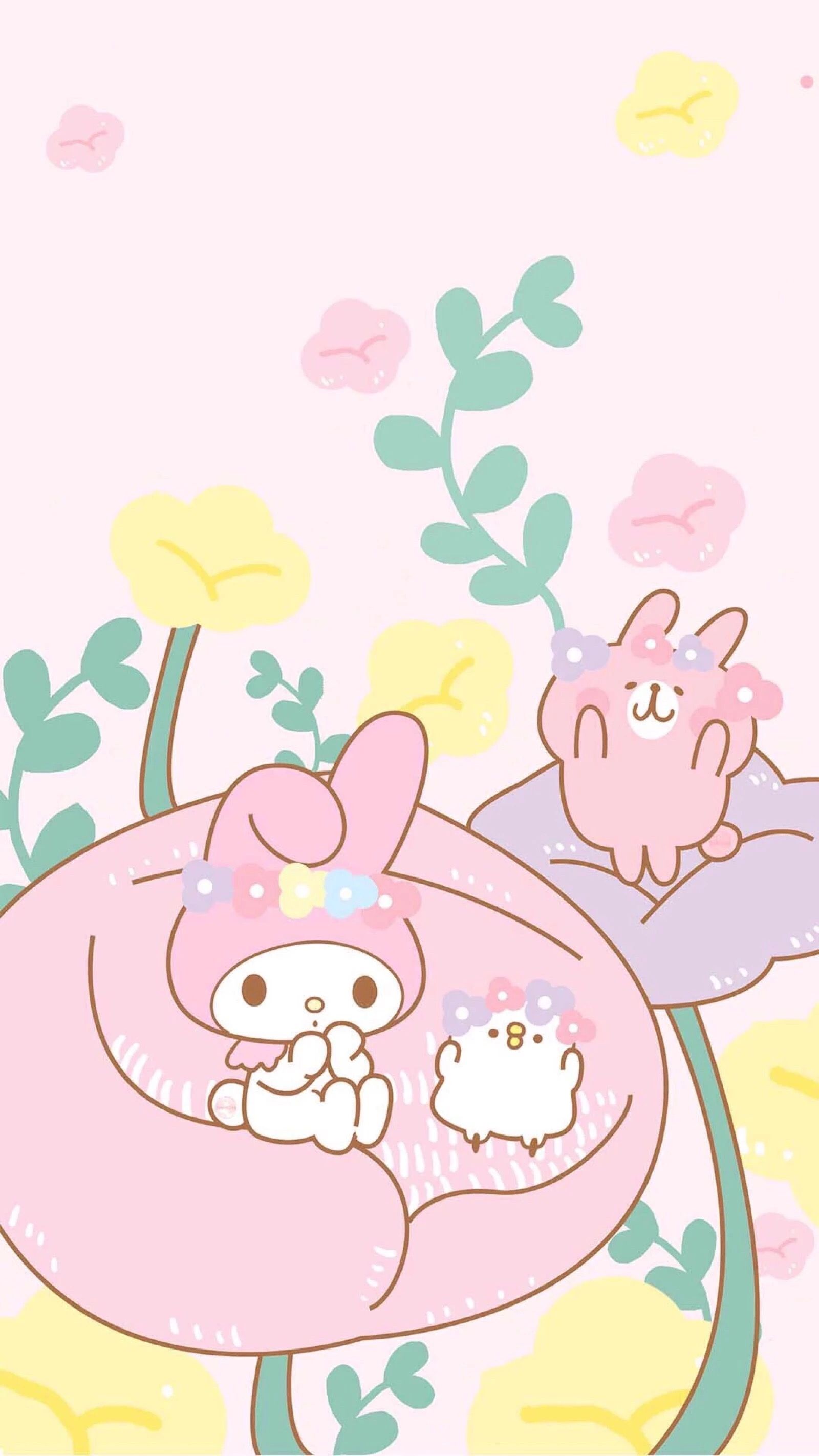 My Melody. Hello kitty wallpaper, Kawaii wallpaper, My melody wallpaper