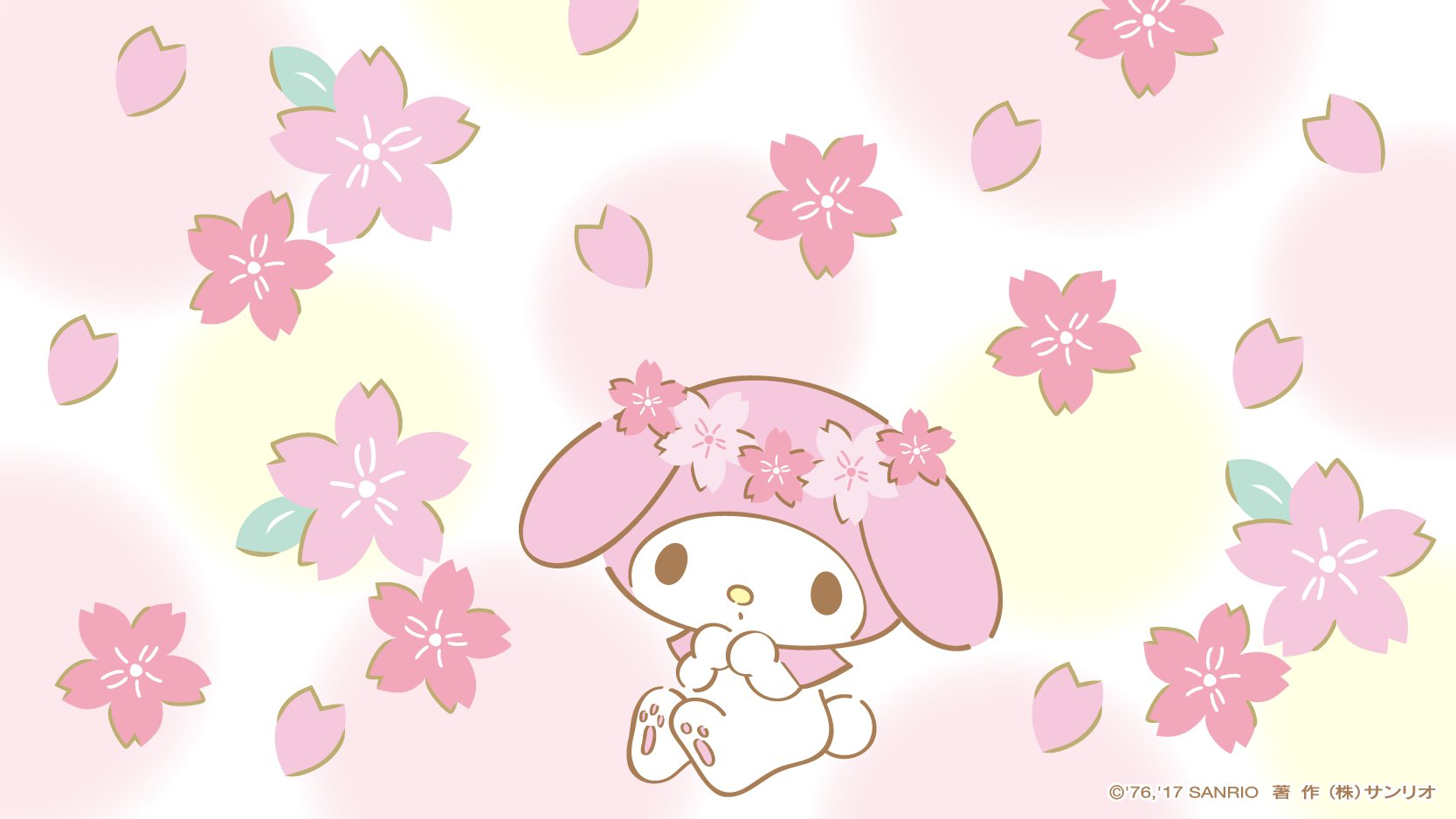 My Melody Spring Wallpapers - Wallpaper Cave