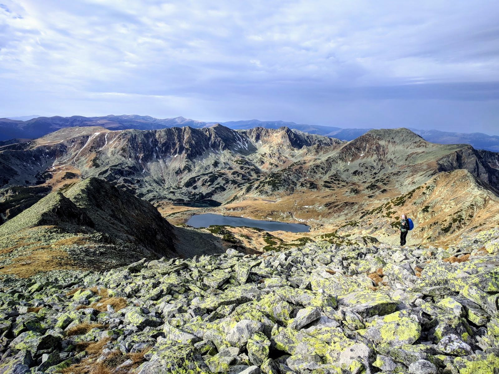 Retezat Mountains, Romania lakes, moraines and high peaks