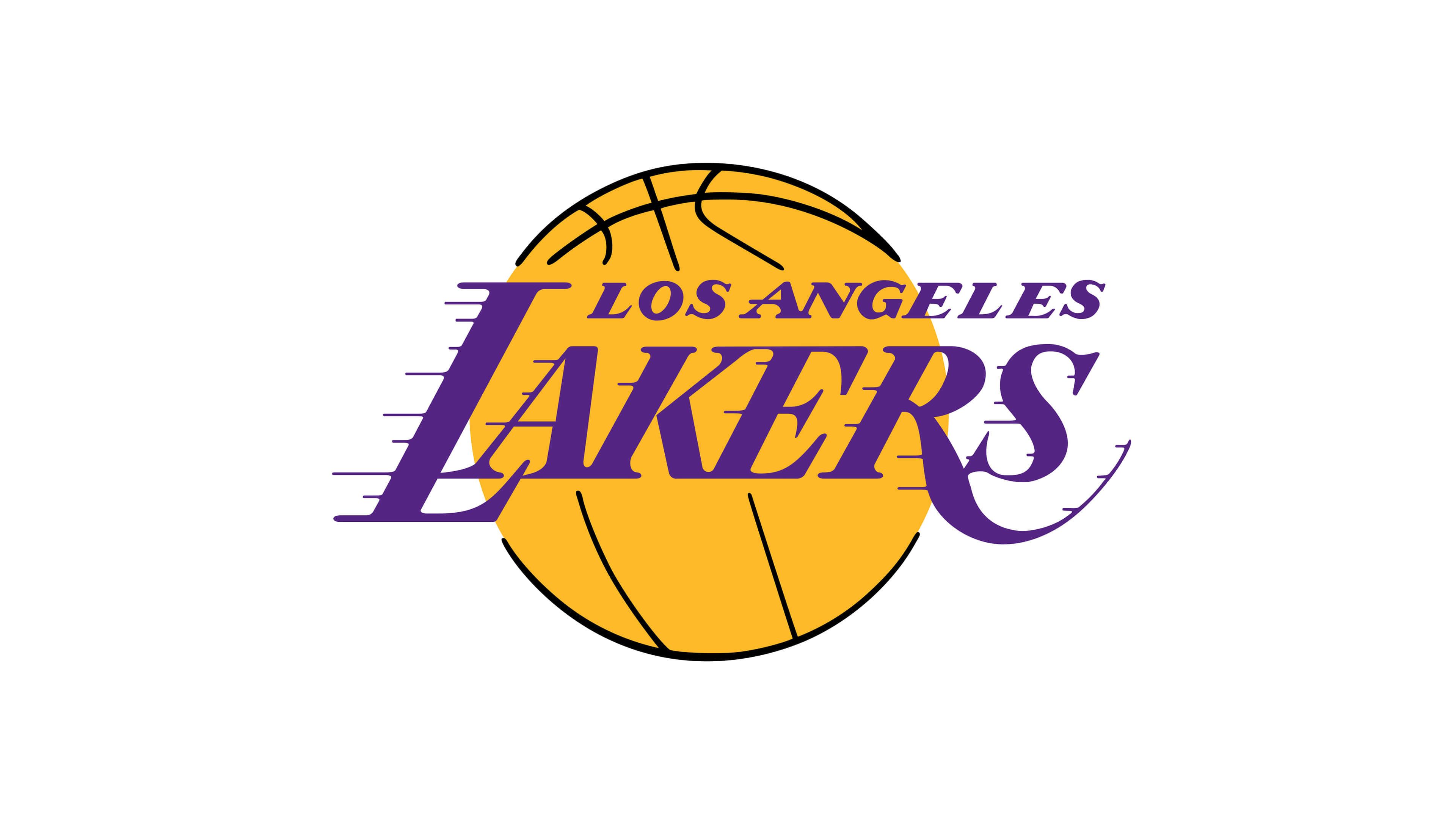 Los Angeles Lakers NBA Logo UHD 4K Wallpaper