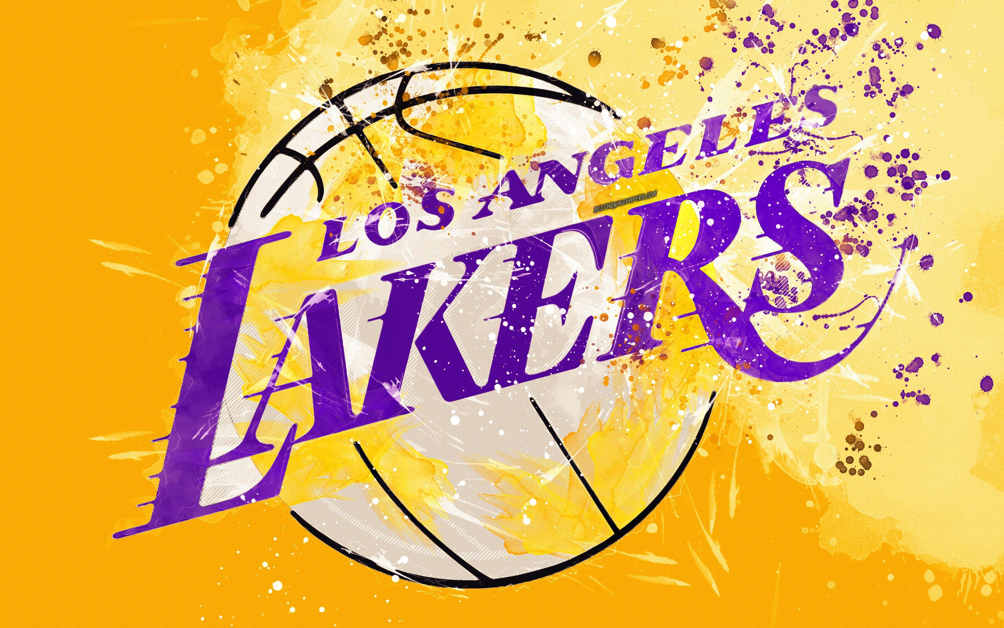 NBA Lakers Logo Wallpaper