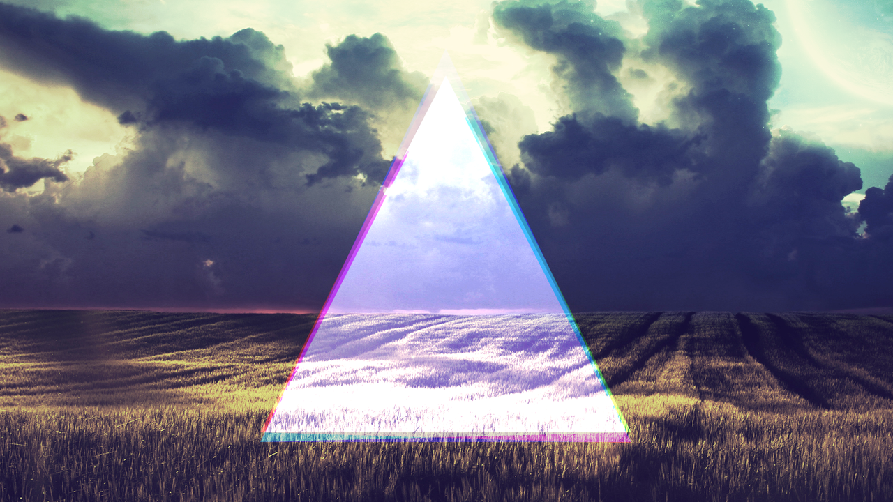 Wallpaper Hipster Triangle 1280x720 #hipster