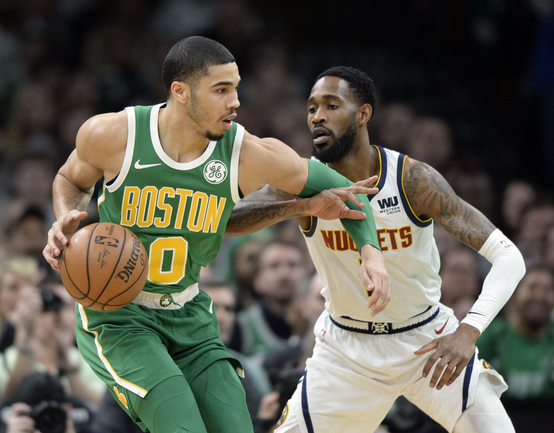 Donovan Mitchell Pokes Fun at Celtics' Jayson Tatum For Lying About His Height