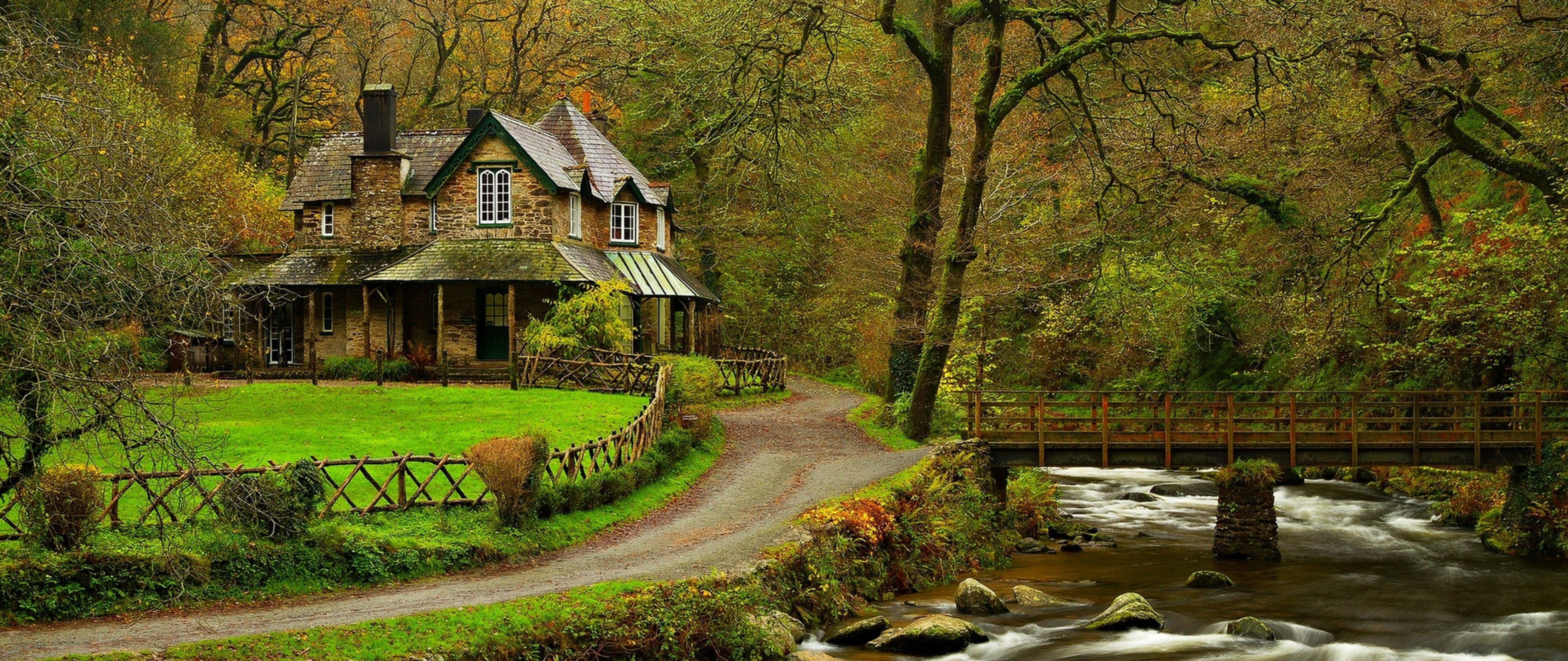 Beautiful House Near River