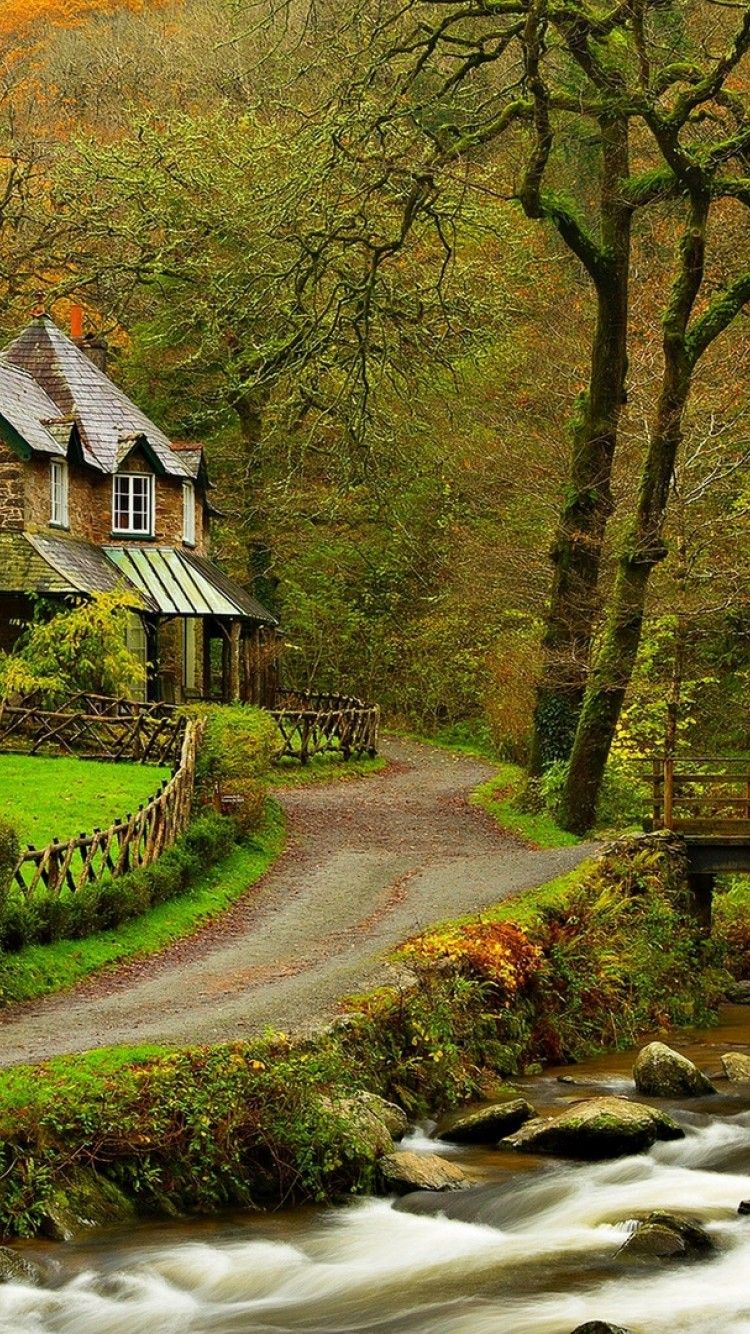 House By The River Wallpapers - Wallpaper Cave