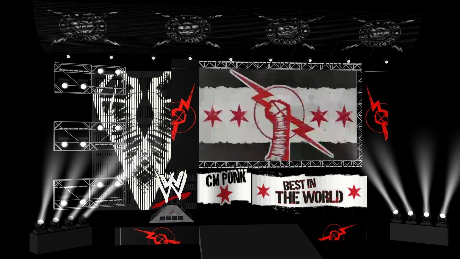 Wwe Cm Punk Wallpaper background picture