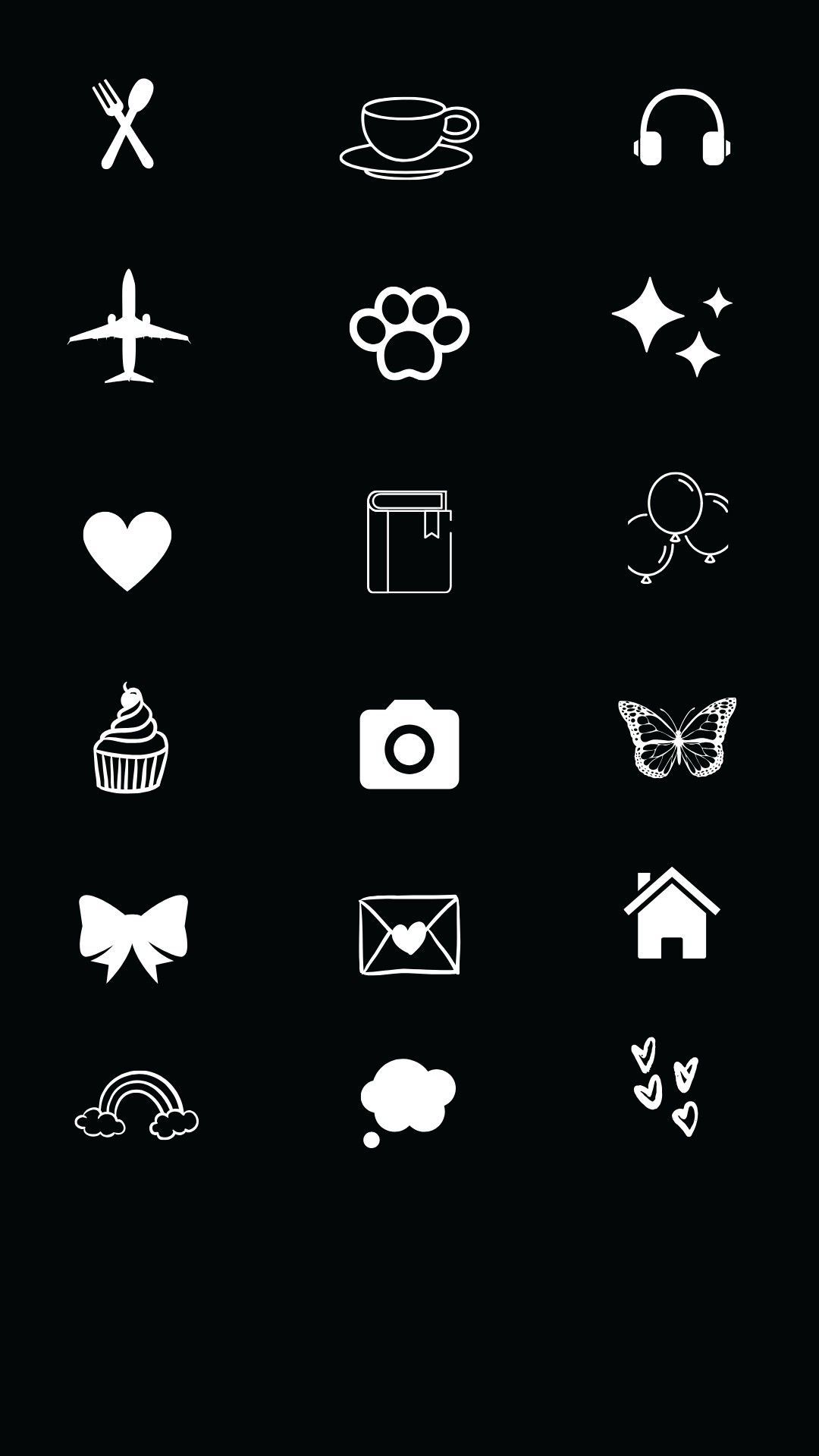 Friends Wallpaper Black Instagram Highlight Covers Free Dengan Santai