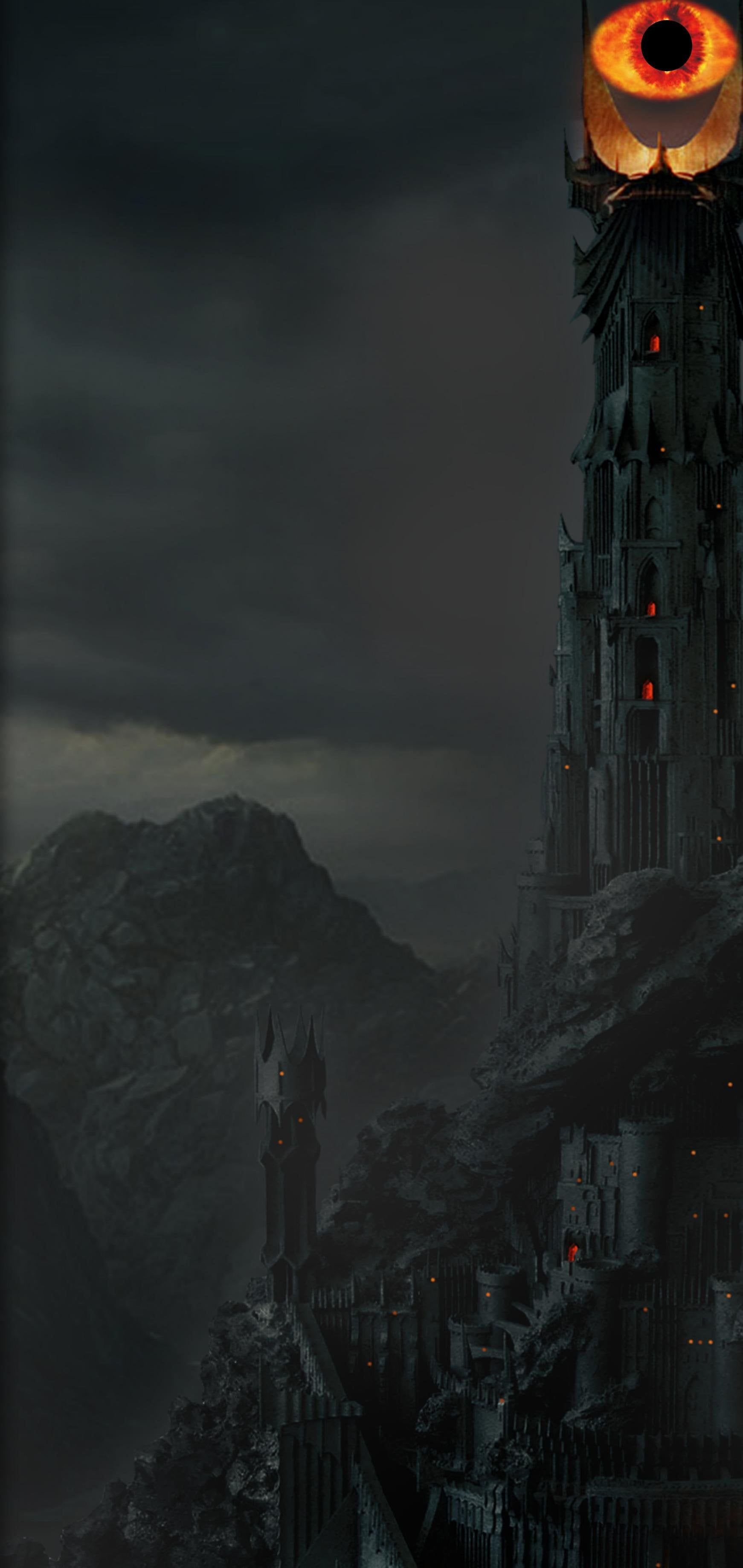 Tower of Sauron and Eye S10 wallpaper
