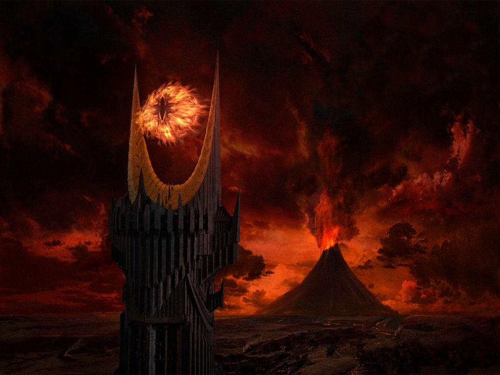 Sauron's Shadow Live Wallpaper 🌋 The Dark Lord at Mount Doom 𝑰𝒏 𝒕 ... |  TikTok