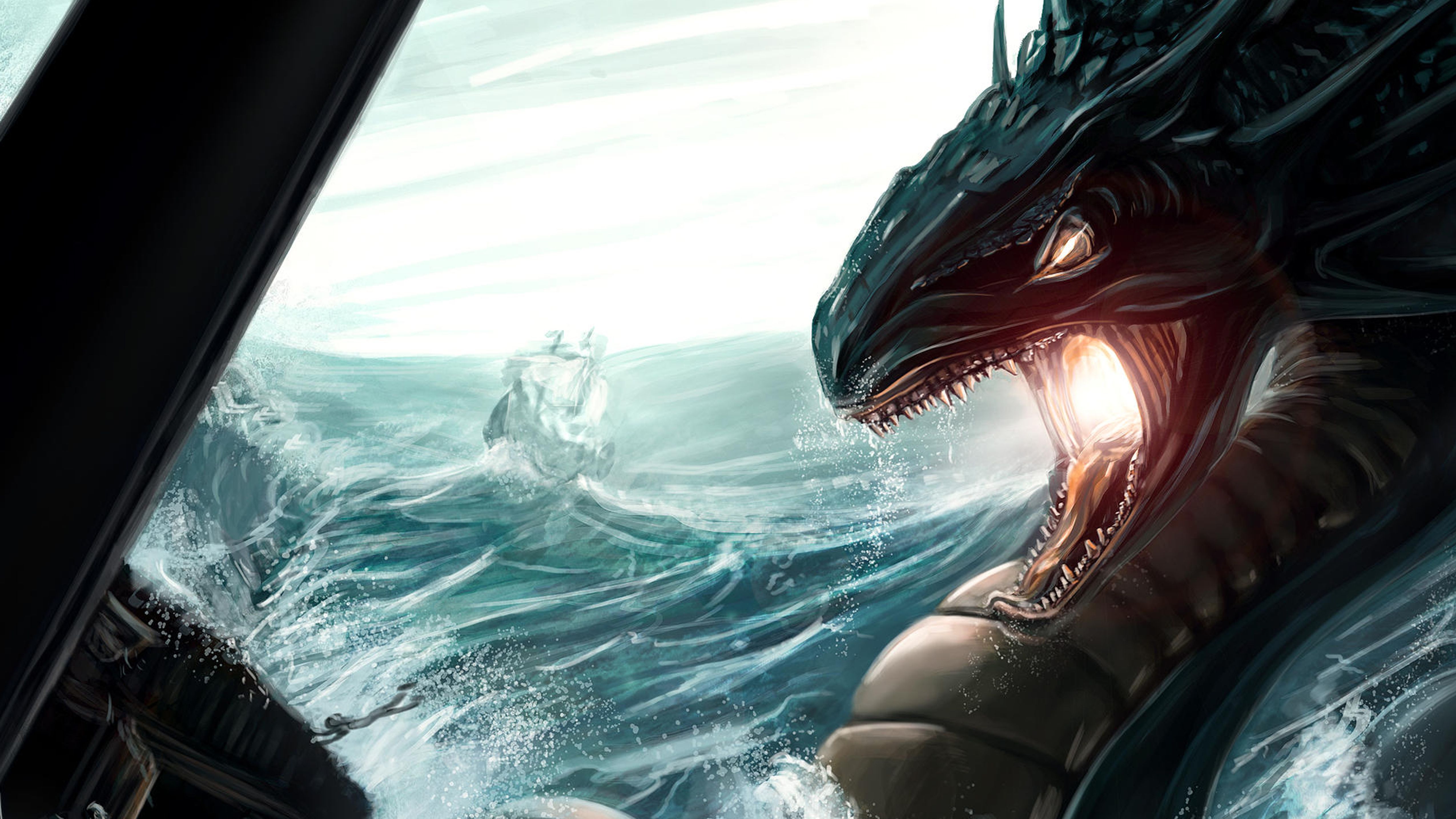 Sea Serpent 5k, HD Artist, 4k Wallpaper, Image, Background, Photo and Picture