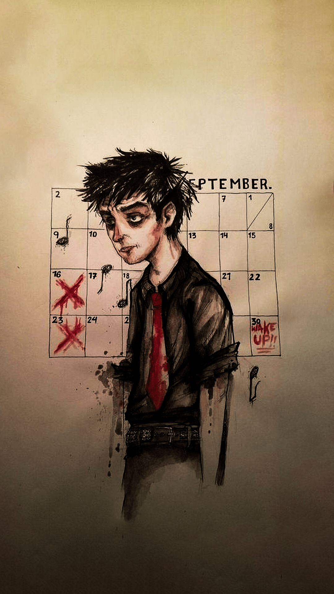 Green Day iPhone Wallpaper