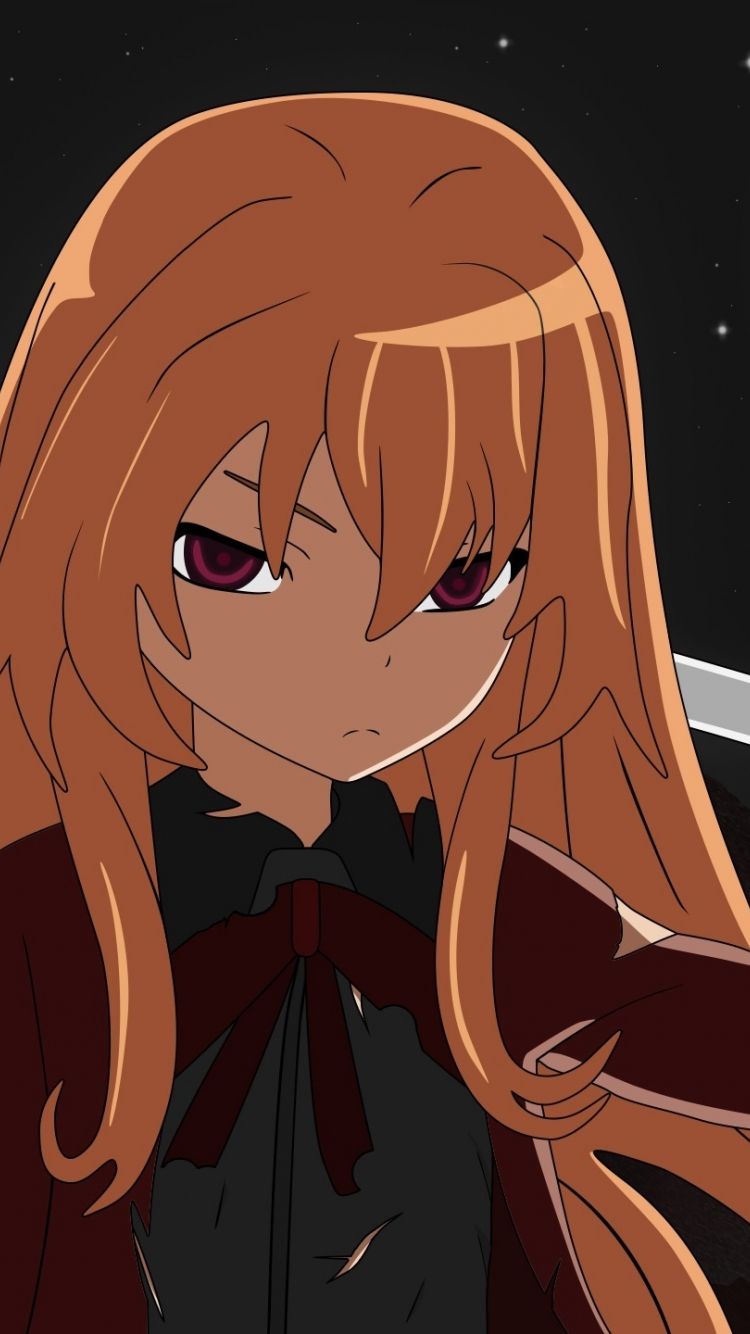 Download 750x1334 wallpaper katana, blonde, warrior, taiga aisaka, toradora!, iphone 7, iphone 8, 750x1334 HD image, background, 4188
