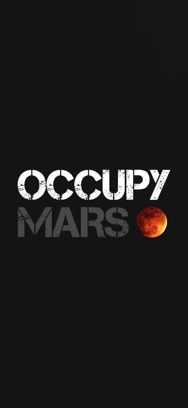 Occupy Mars Elon Musk on Twitter. iPhone X Wallpaper X Wallpaper HD