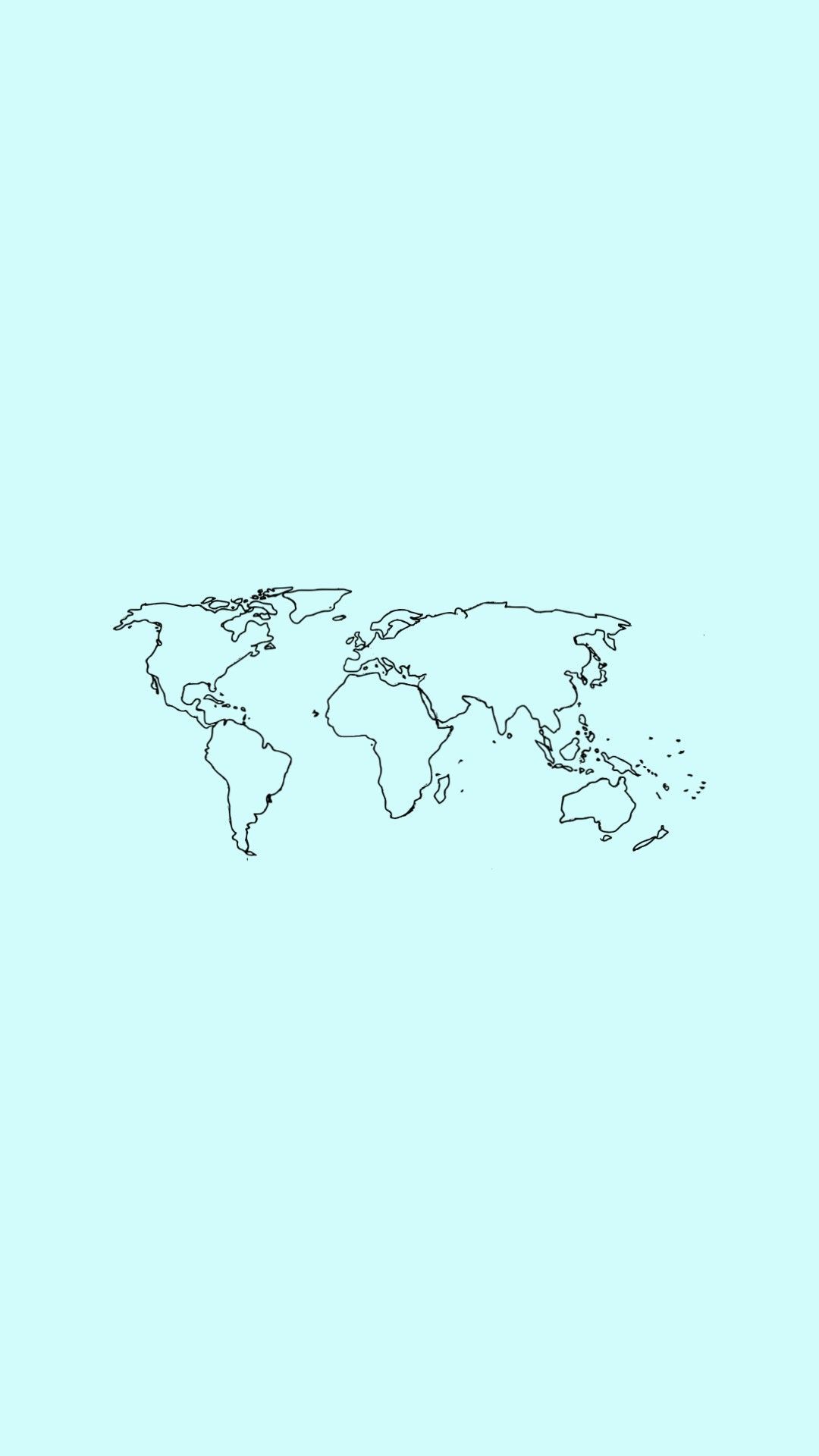 world map wallpaper. Mint green wallpaper iphone, World map wallpaper, Map wallpaper