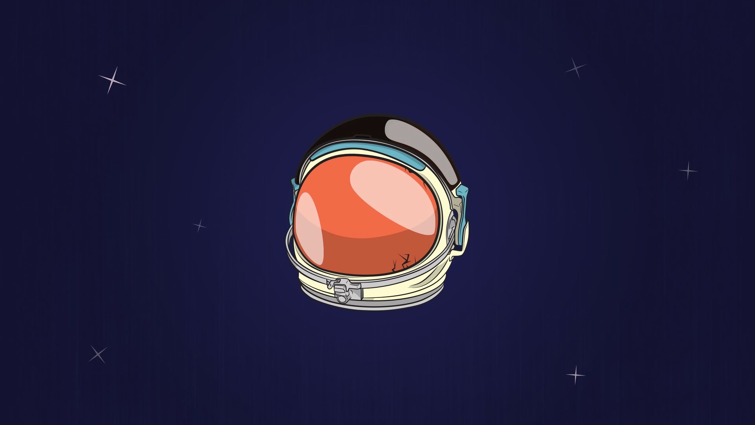 Astronaut Helmet Minimal 4k 1440P Resolution HD 4k Wallpaper, Image, Background, Photo and Picture