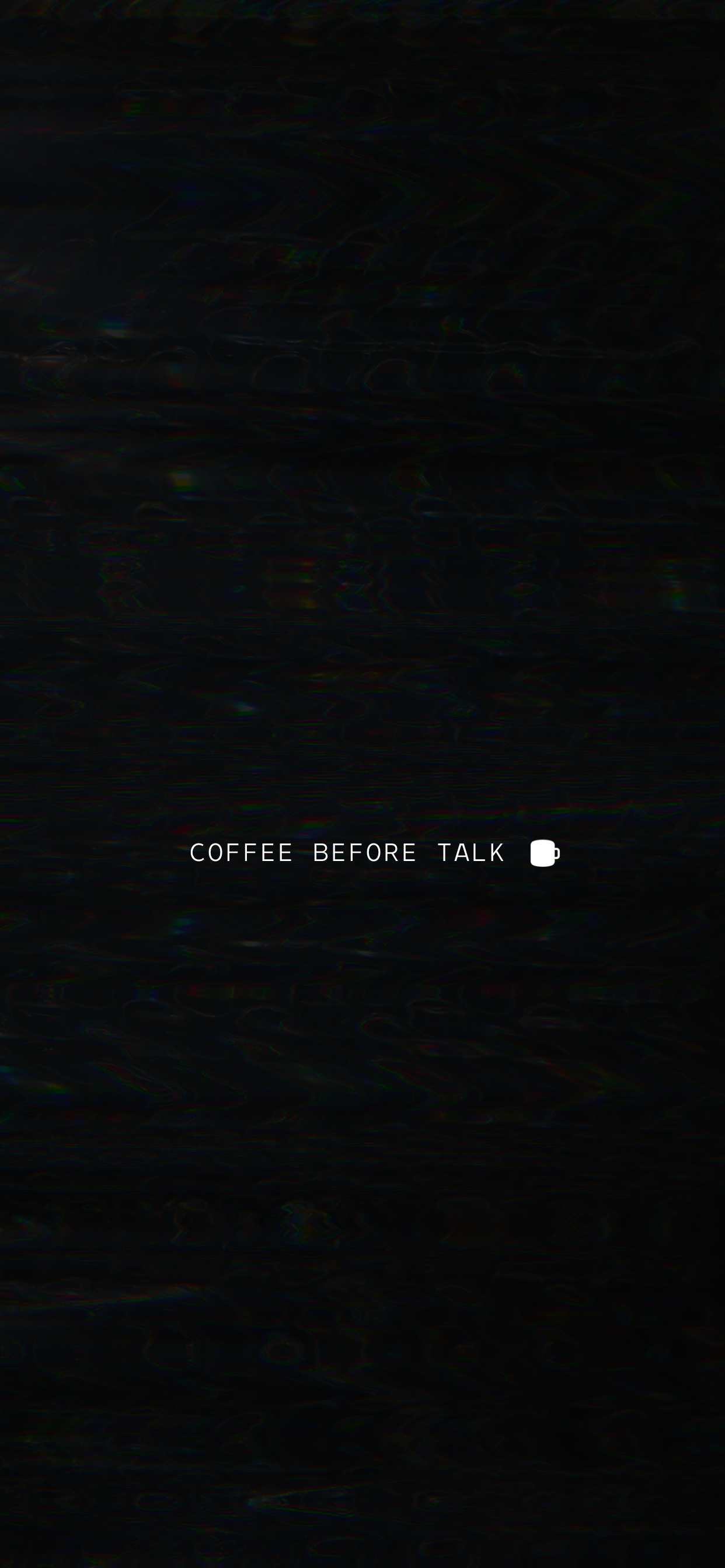 Aesthetic Text Black Wallpaper 1242×2688