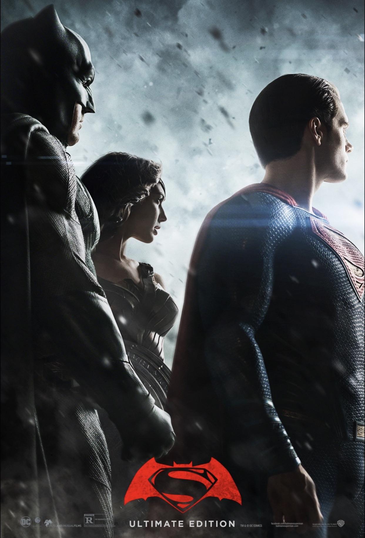 Zack Snyder Posts “Batman v Superman: Dawn of Justice” Ultimate Edition Poster