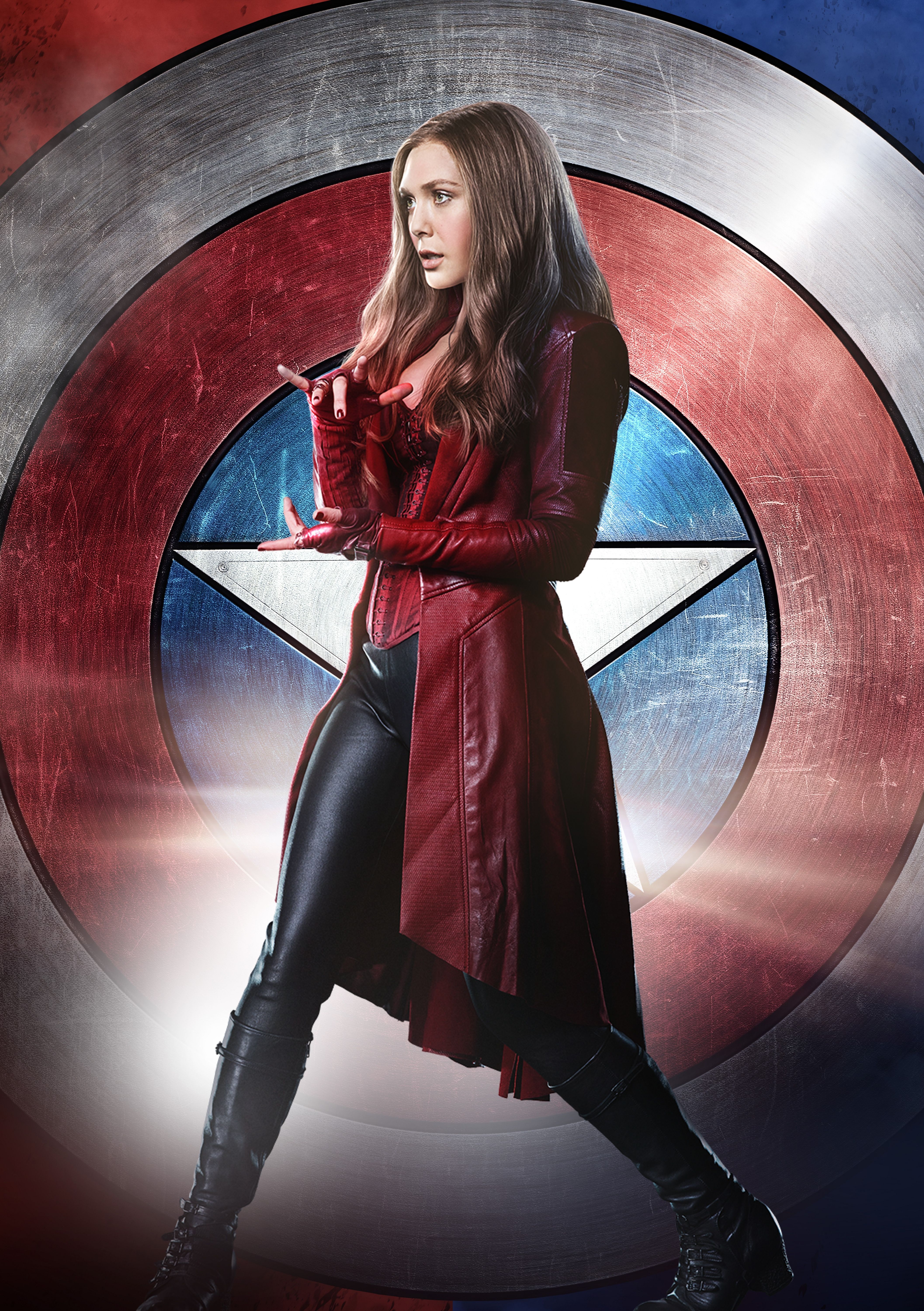 Scarlet Witch iPhone Wallpaper