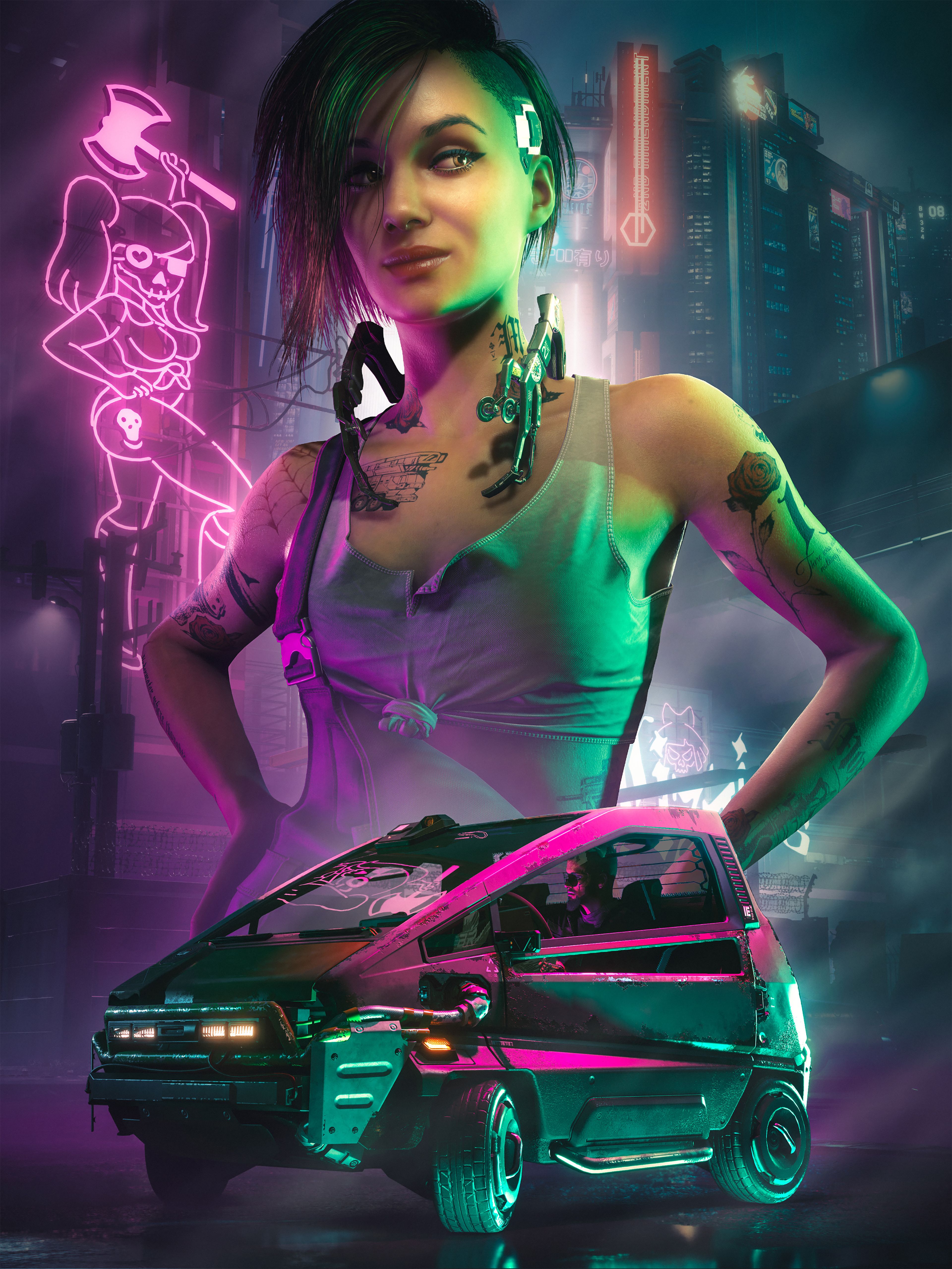 Judy Alvarez Wallpaper 4K, Cyberpunk Cyberpunk girl, 2021 Games, Games