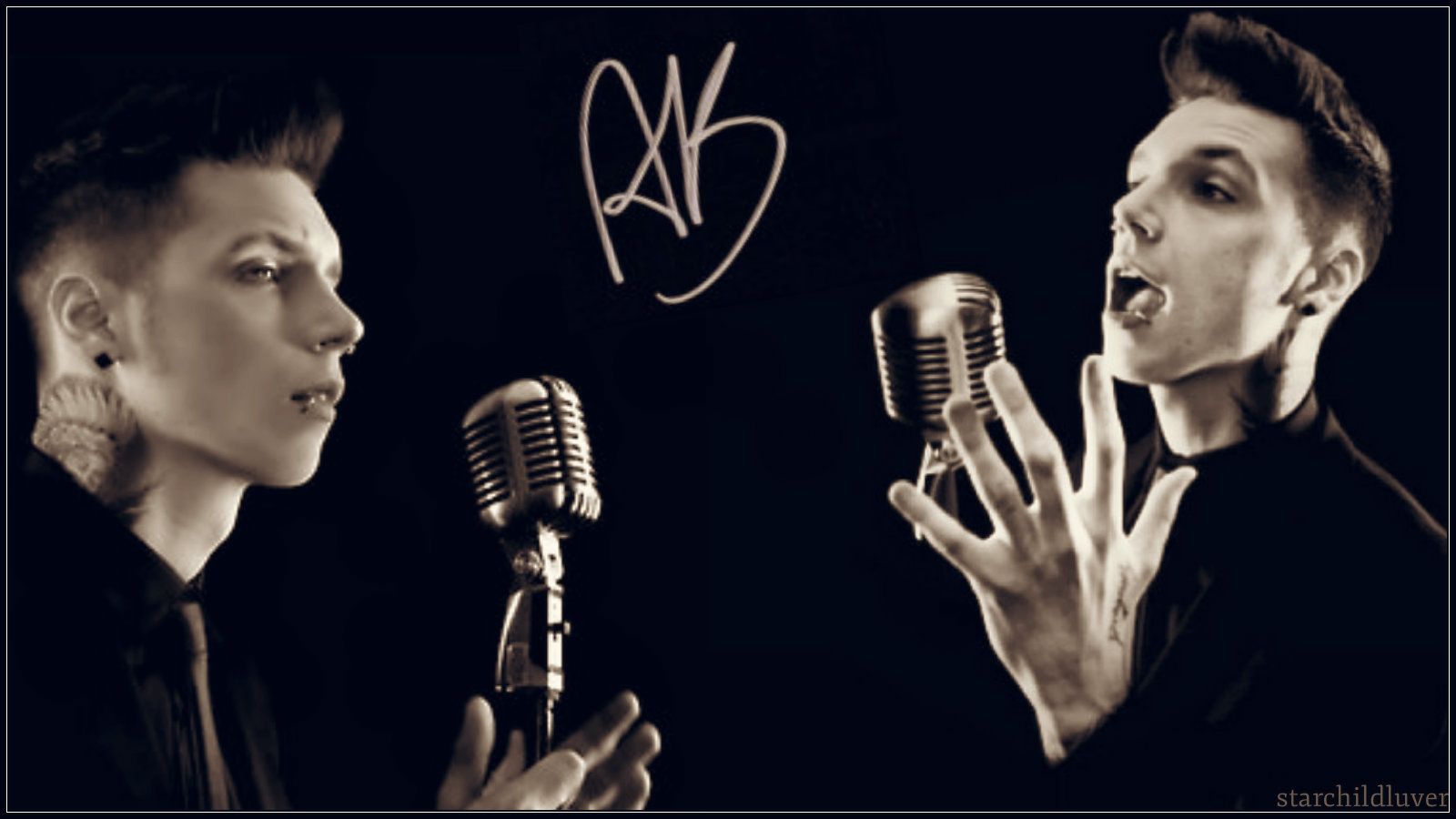 Andy Biersack Veil Brides Wallpaper