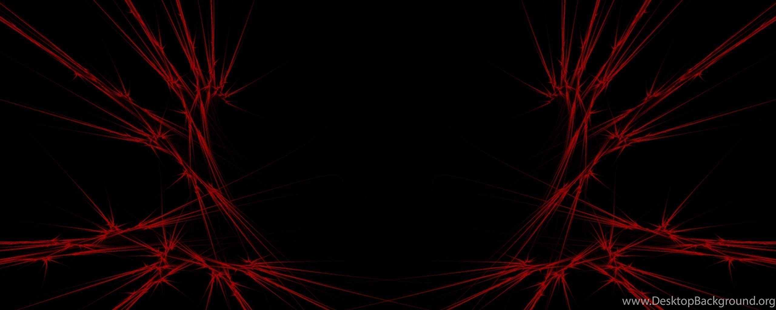 Red Dual Screen Wallpaper
