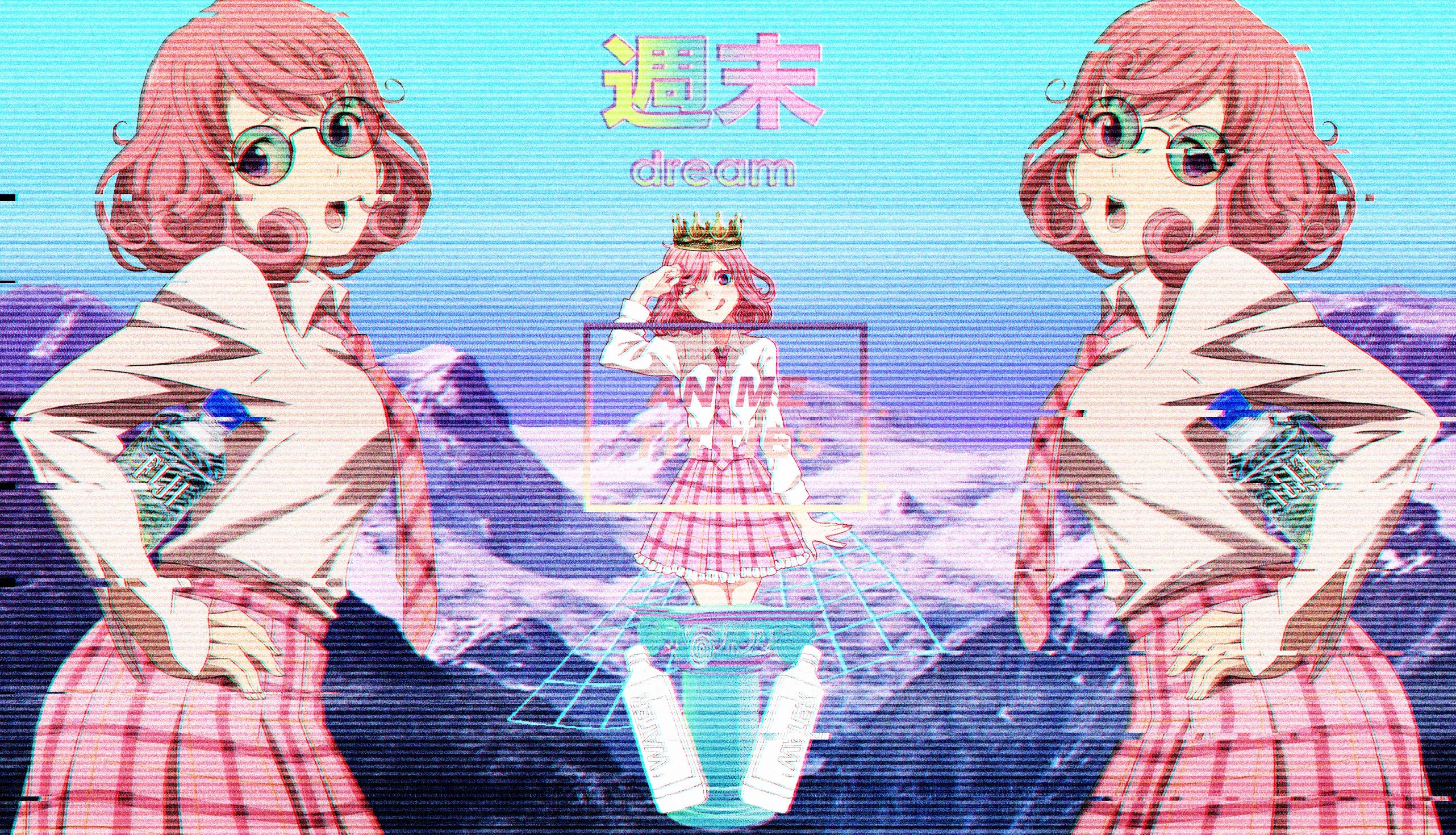 Vaporwave Aesthetic Anime