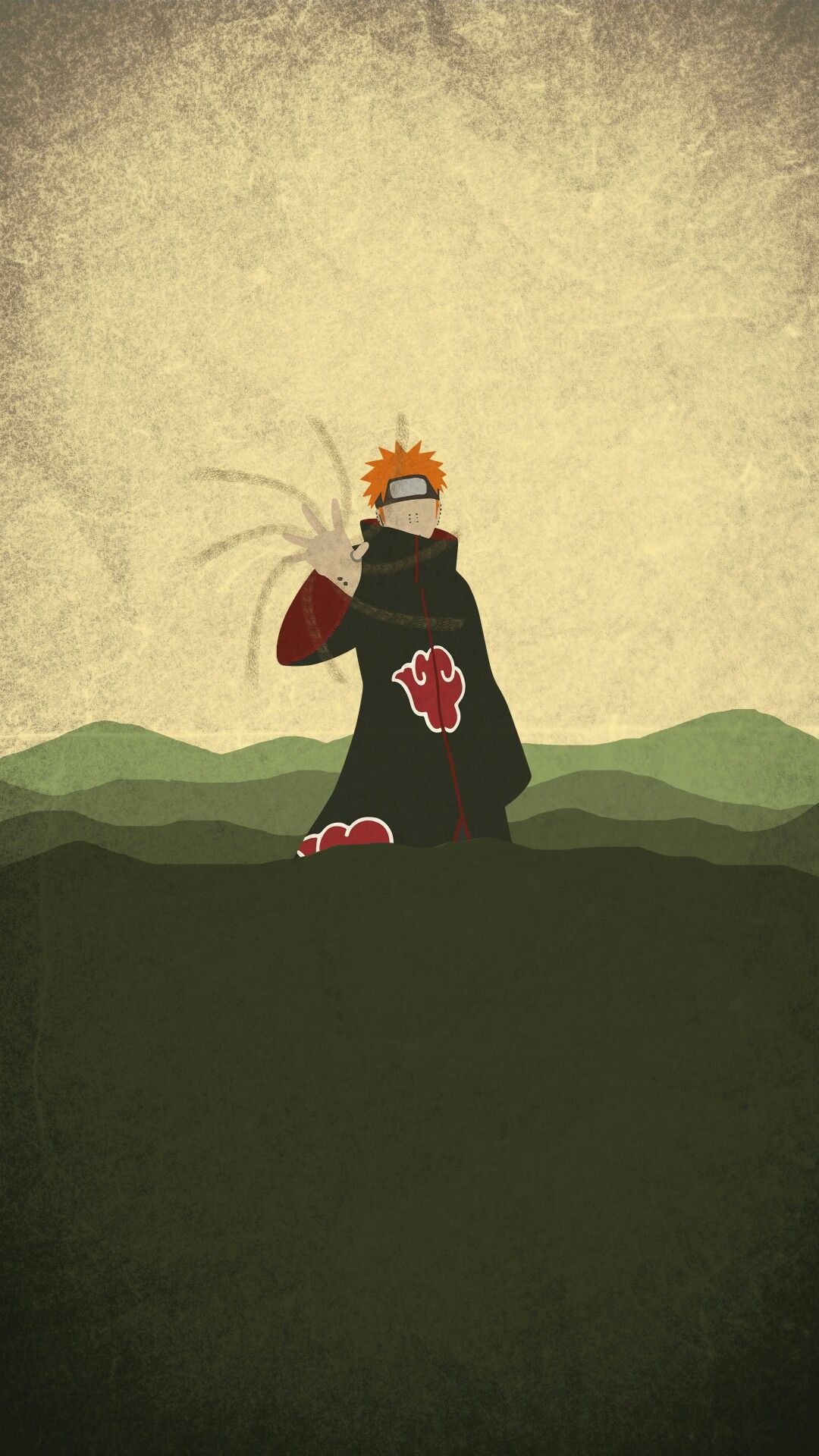 Pain Naruto iPhone Wallpaper