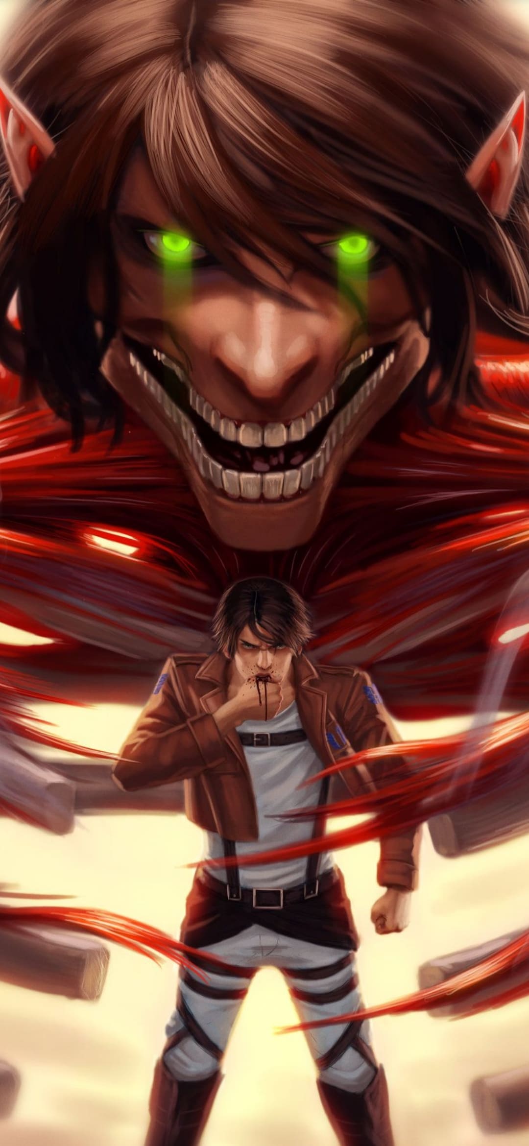 Attack On Titan iPhone Wallpaper Free iPhone Background Download