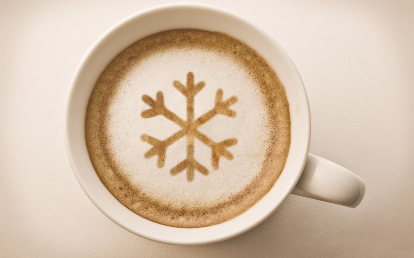 Winter Coffee Wallpaper