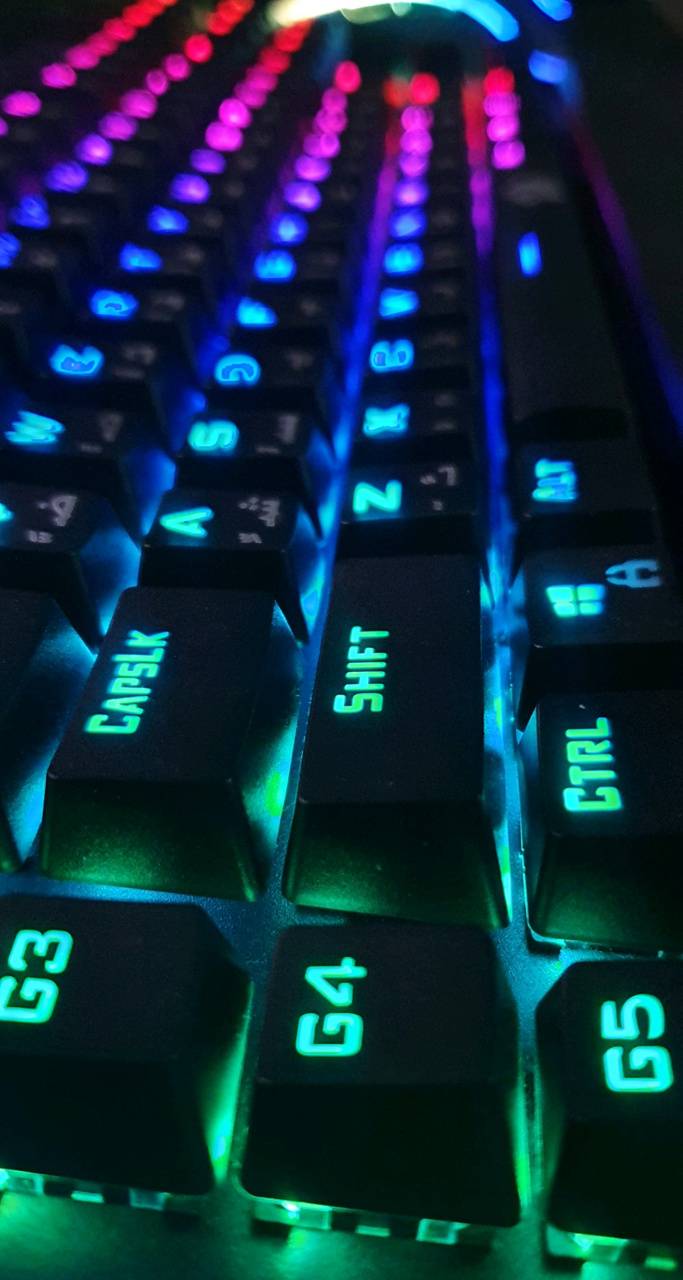 Gaming keyboard wallpaper