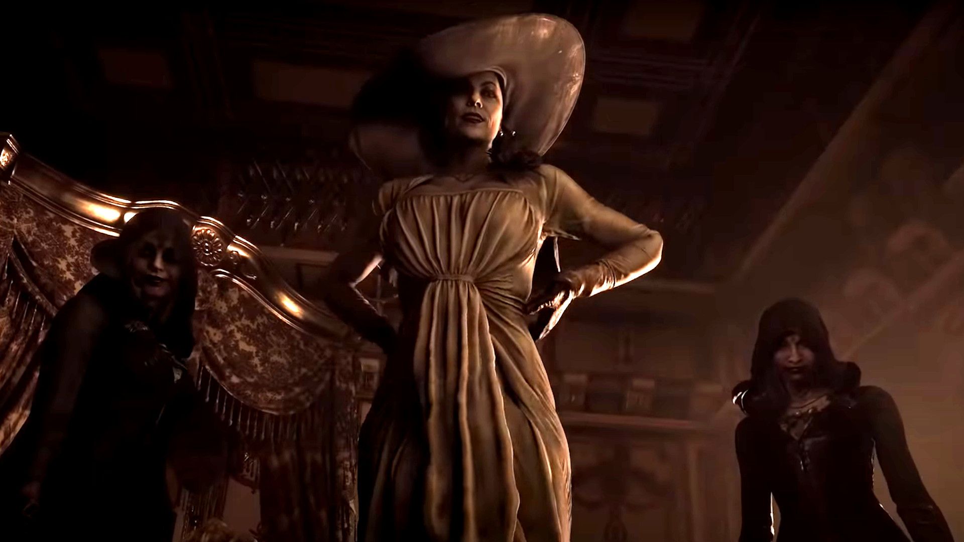 Resident Evil 8's giant woman is named Lady Dimitrescu