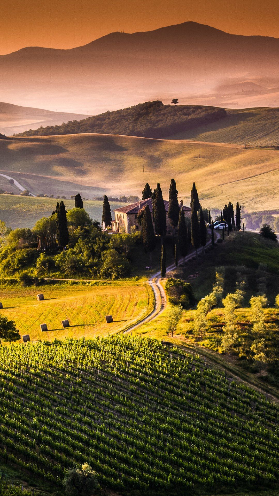 Tuscany Landscape HD HD Wallpaper For Mobile