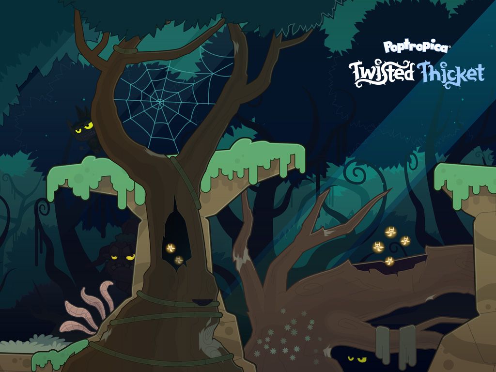 Poptropica Twisted Thicket Wallpaper Cheats and Secrets