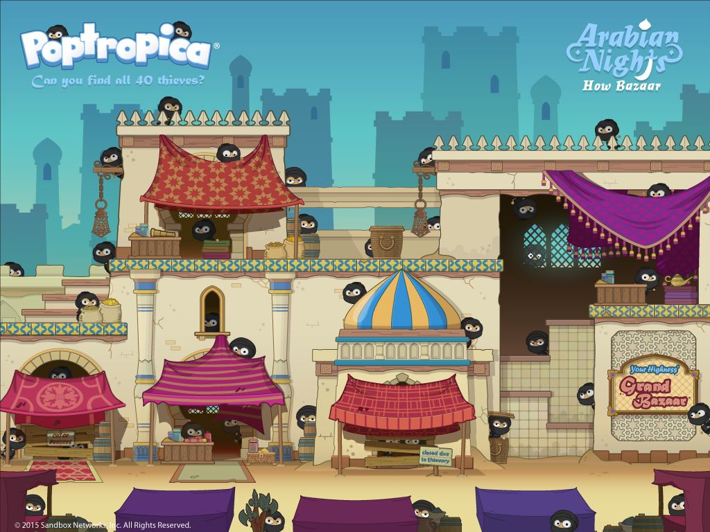 Poptropica Review: Arabian Nights Island