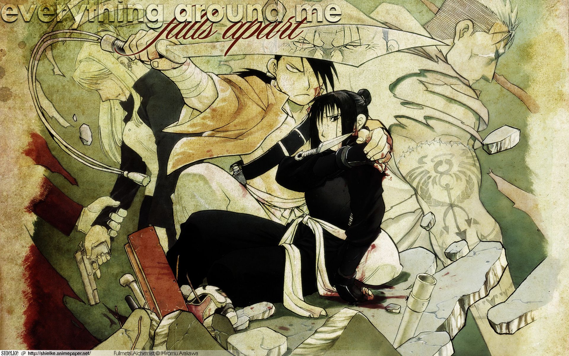 Fullmetal Alchemist, Scar, Ling Yao, Lan Fan Metal Alchemist Manga Wallpaper & Background Download