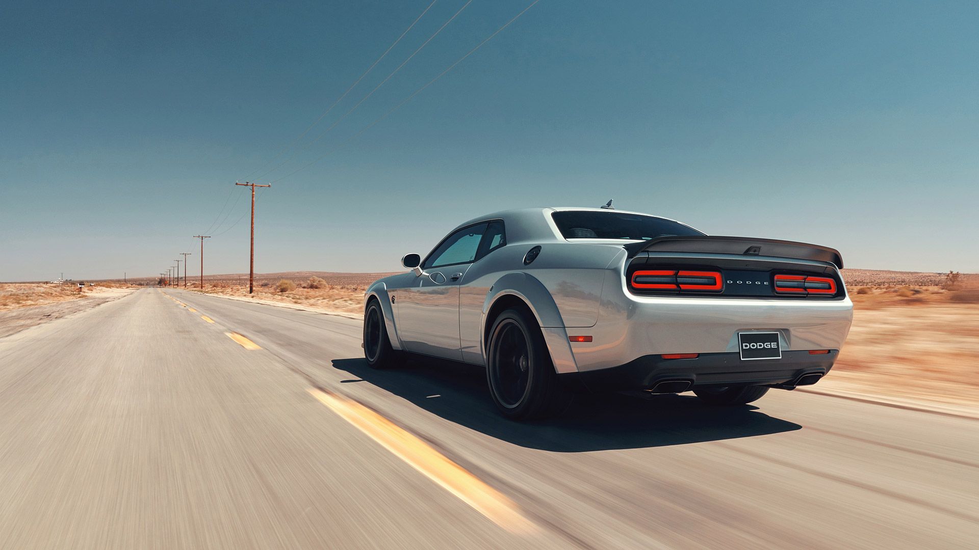 Dodge Challenger Hellcat Redeye Silver