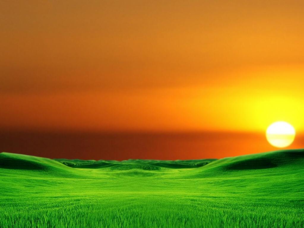 Beautiful HD Wallpaper: Amazing Spring Sunrise Desktop Wallpaper 1024x768