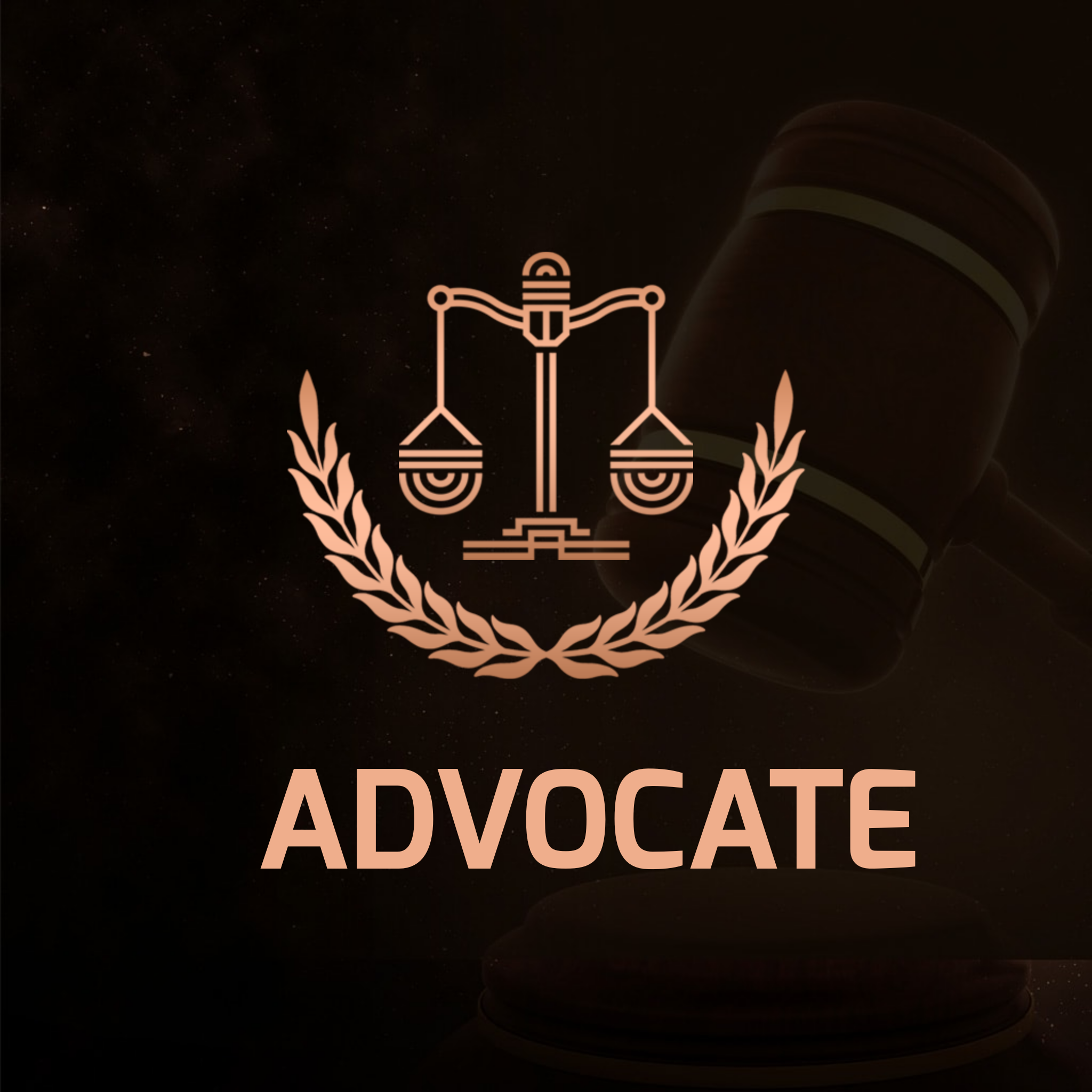 Advocate Sticker for Office Glass/Medium Size Back Side Gumming. :  Amazon.in: Office Products