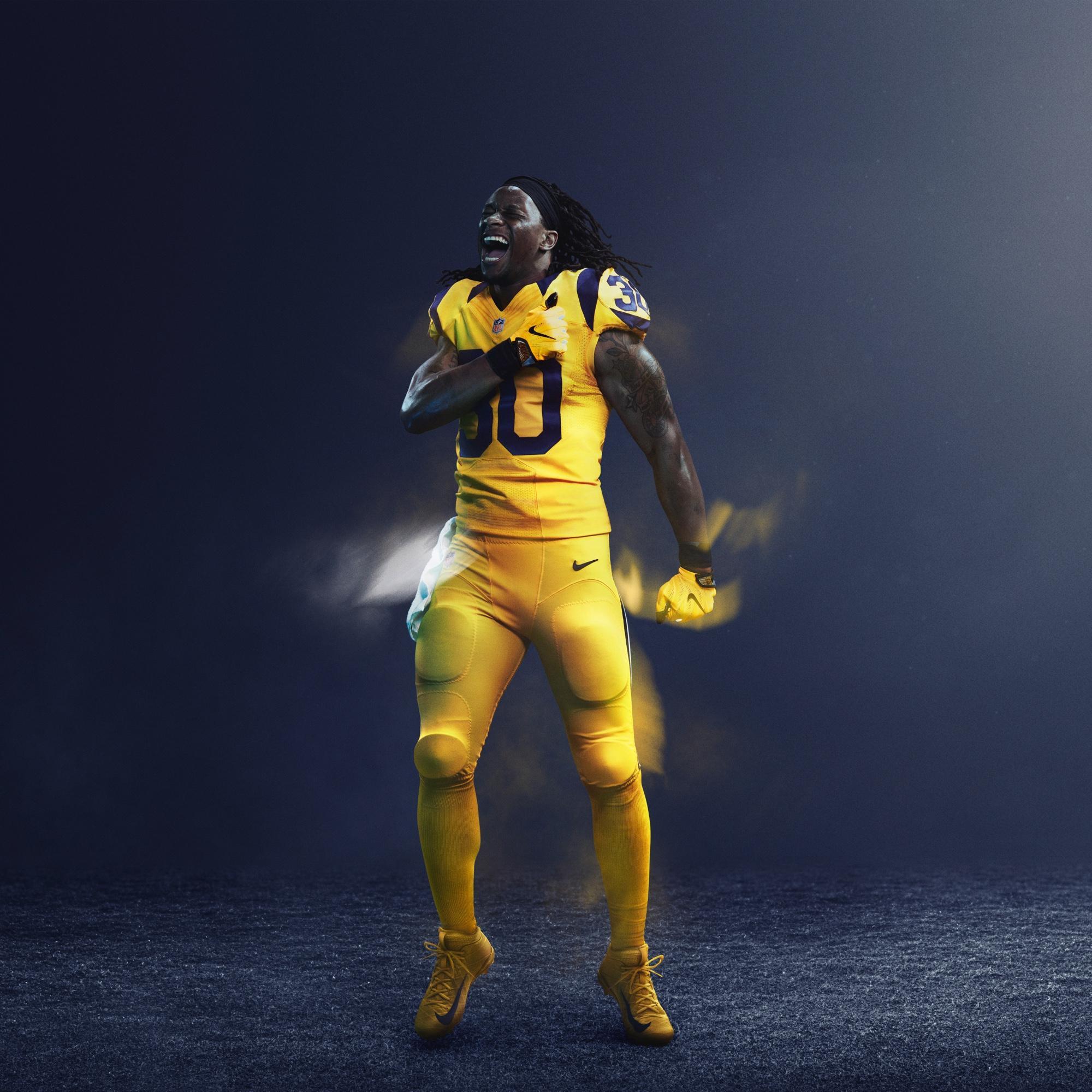 A Look At All 32 Nfl Color Rush Uniforms Gurley Wallpaper iPhone Wallpaper & Background Download