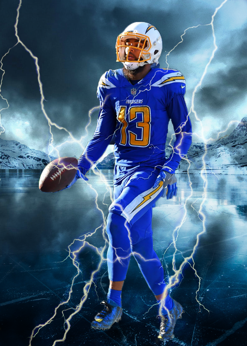 Chargers Color Rush HD Wallpaper