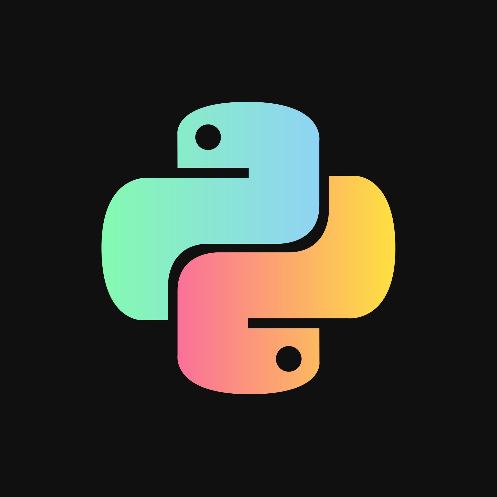 Python Logo 4k iPad Air HD 4k Wallpaper, Image, Background, Photo and Picture