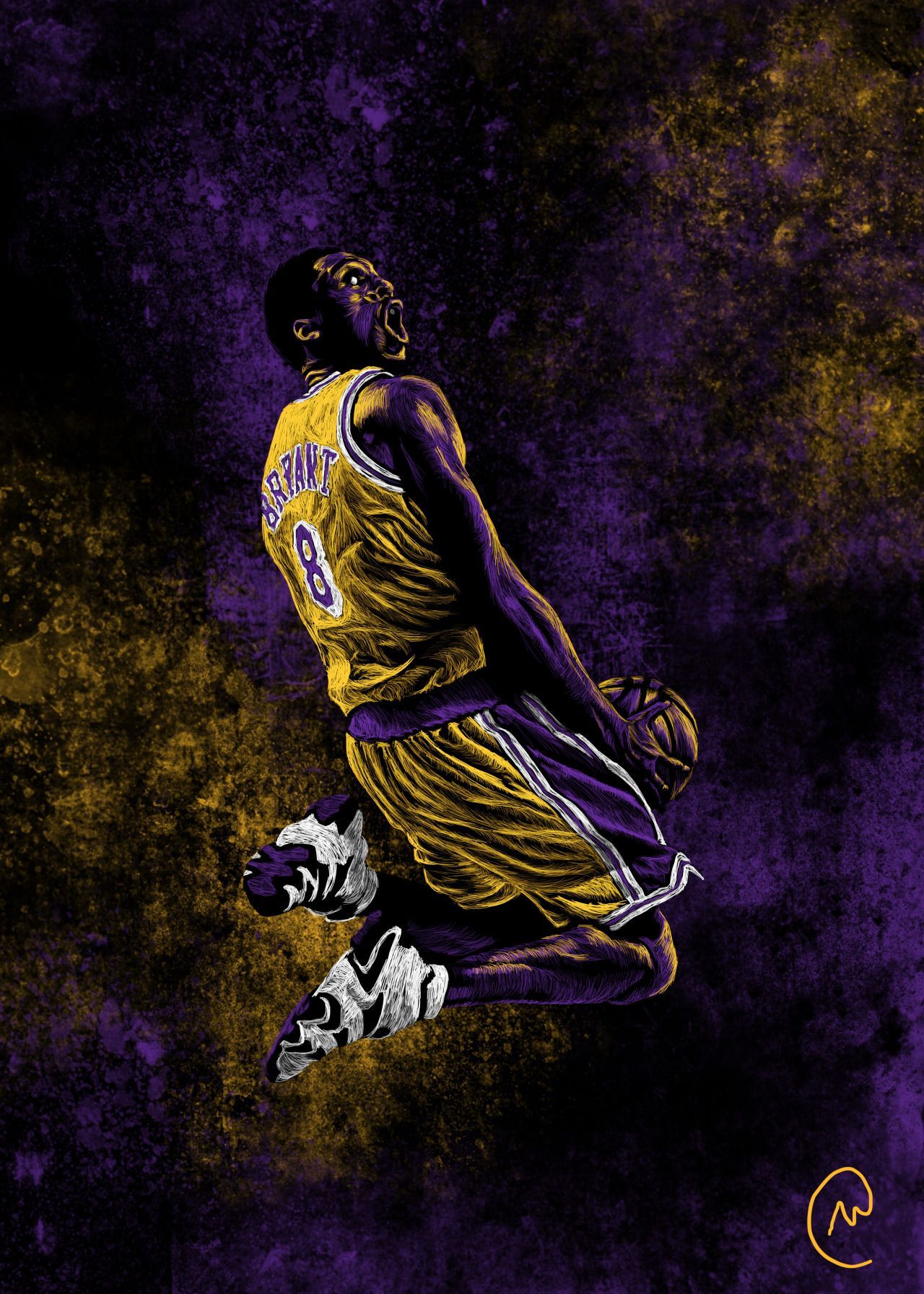f*ckyeahlakers. Kobe bryant wallpaper, Kobe bryant nba, Lakers wallpaper