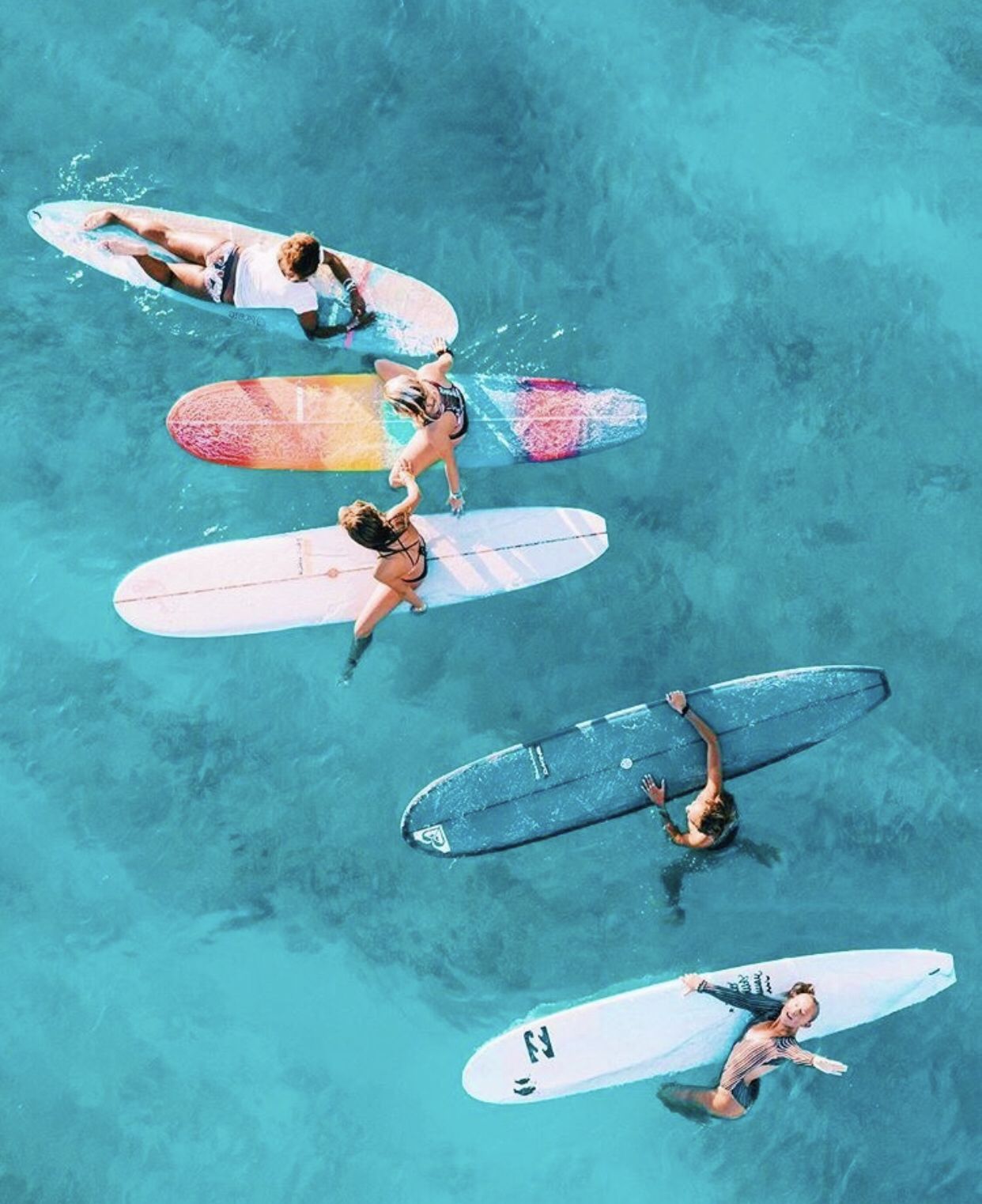 Friends surfing together. #surfers #surfing #surf #bluewater #photography #travel #bucketlist. Surfing, Summer aesthetic, Surfing photography