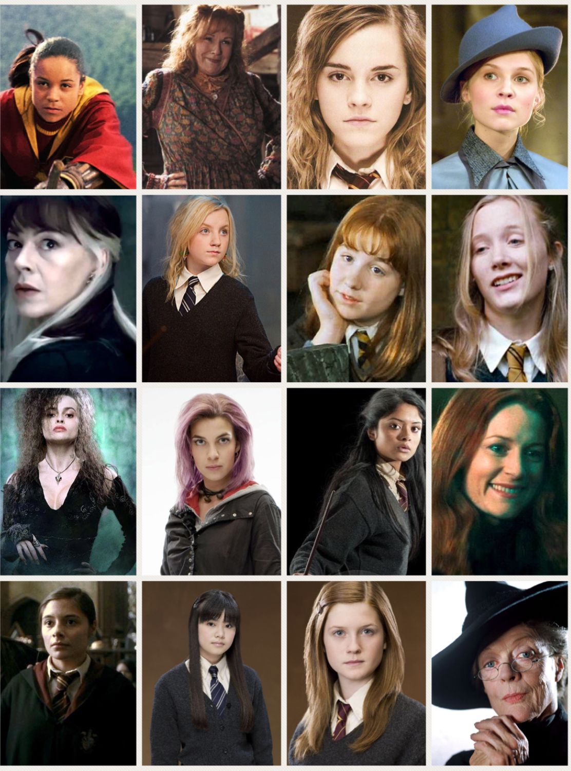Harry Potter girls. Harry potter ron weasley, Harry potter cast, Harry