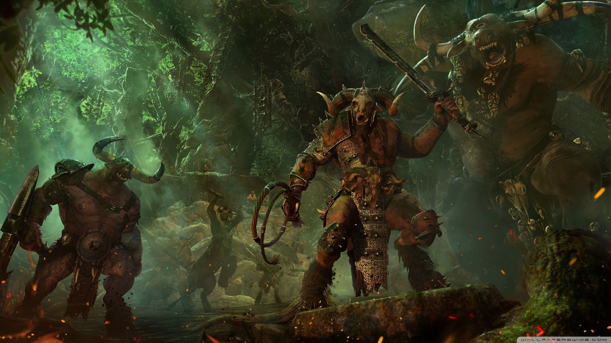 Total War War Warhammer Call Of The Beastmen Wallpaper & Background Download