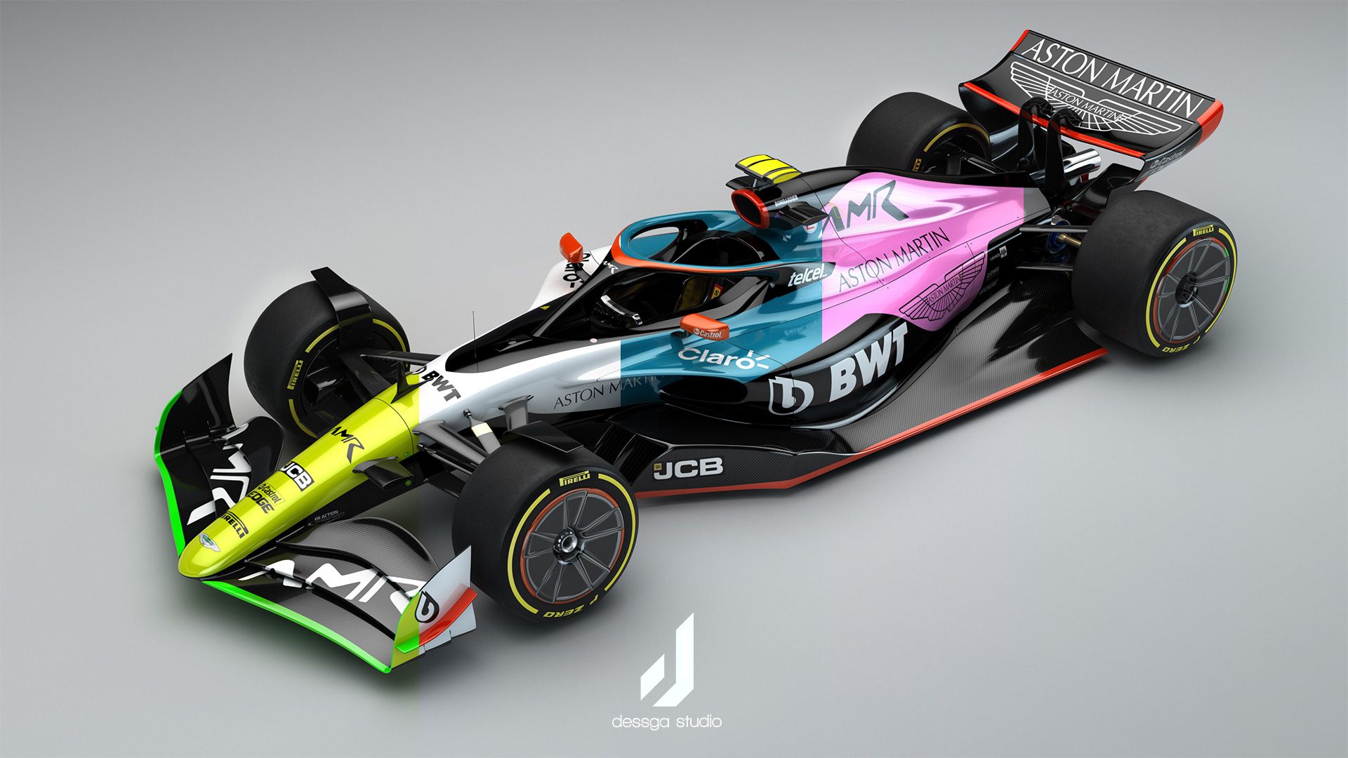 Aston Martin Formula 1 2022 Livery concept